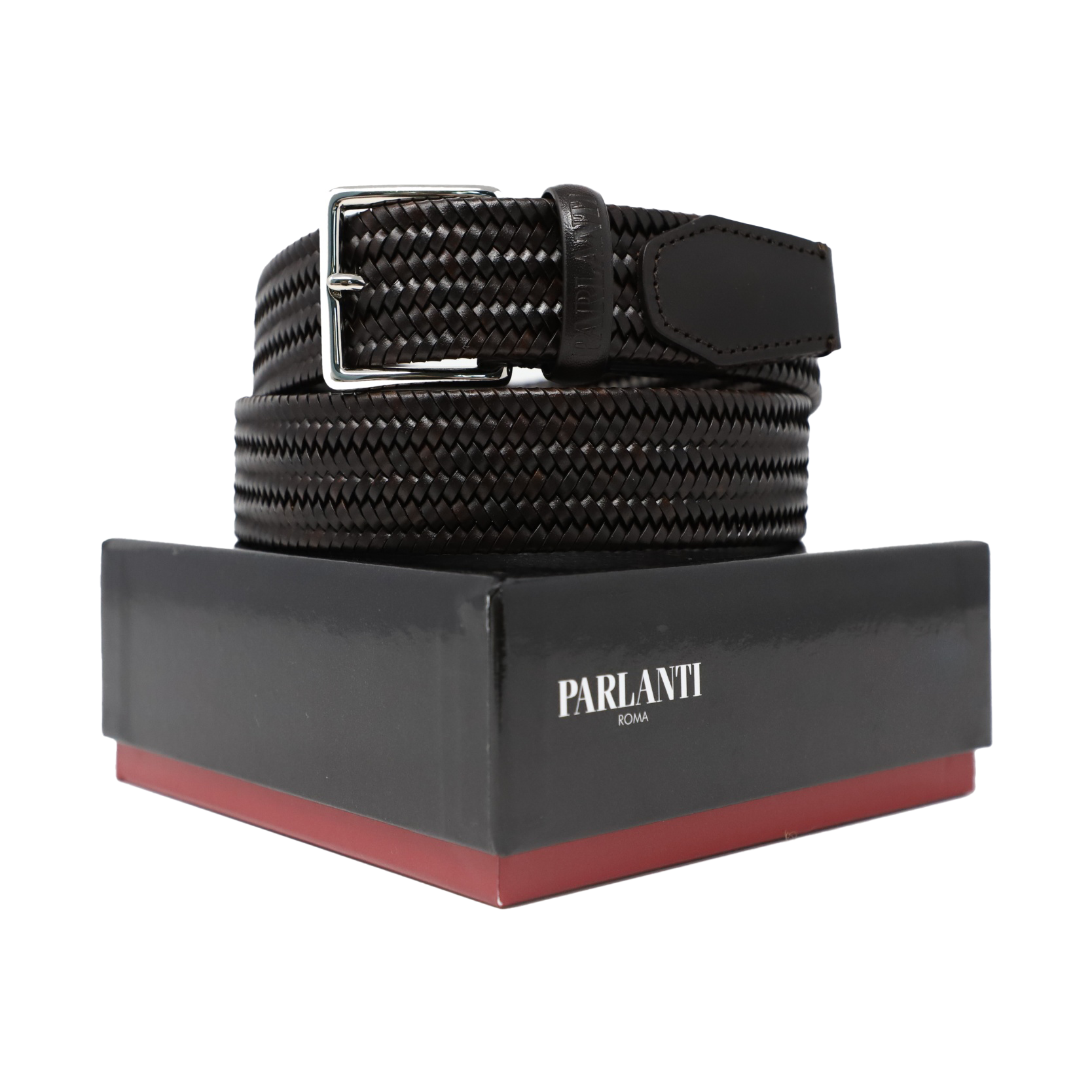 Parlanti Elastic Leather Belt