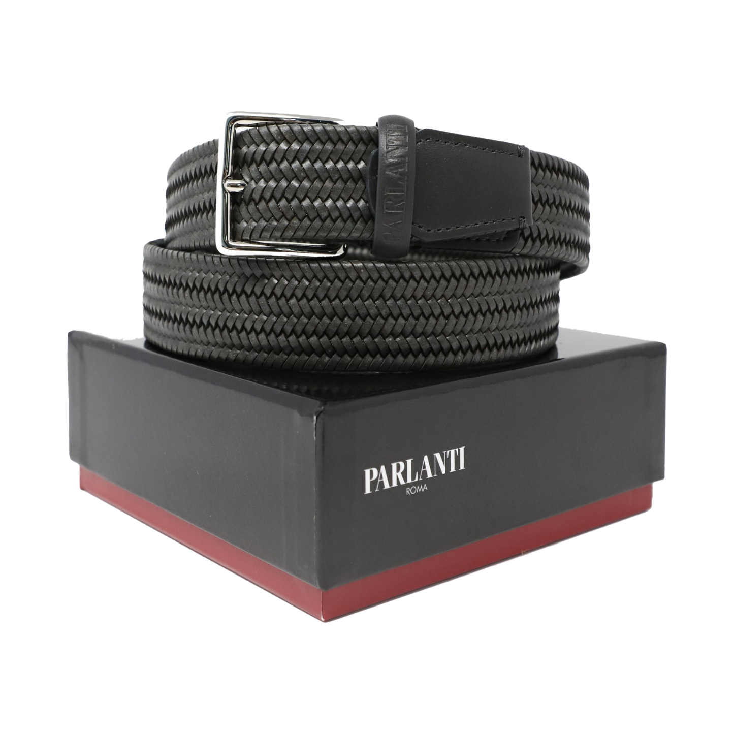 Parlanti Elastic Leather Belt