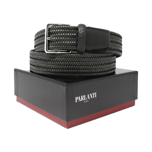 Parlanti Elastic Leather Belt